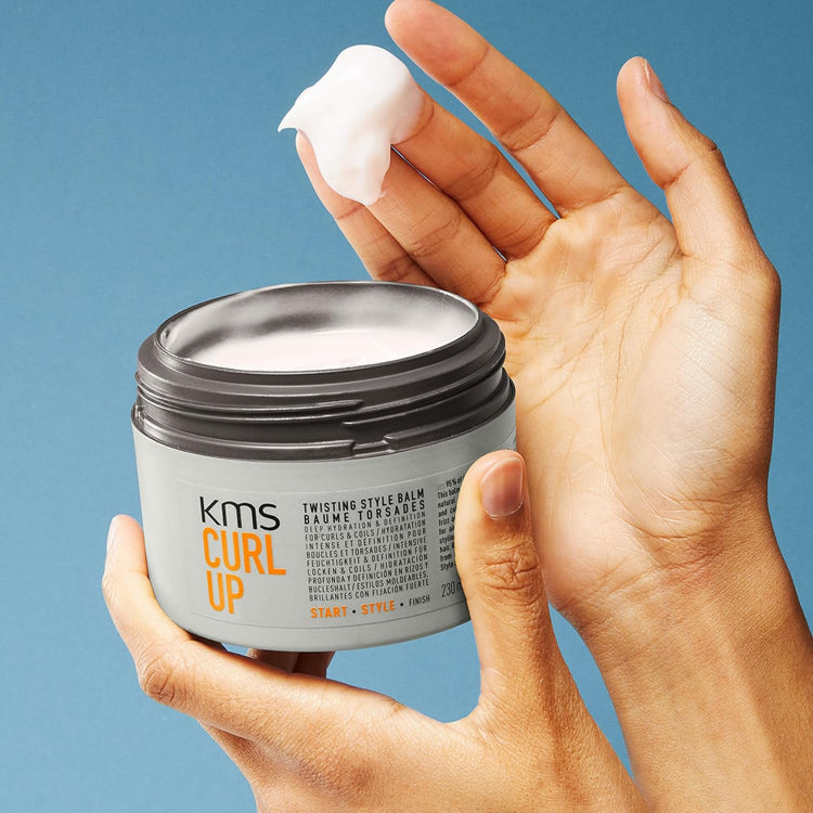 KMS CurlUp Twisting Style Balm 230ml x1 - On Line Hair Depot