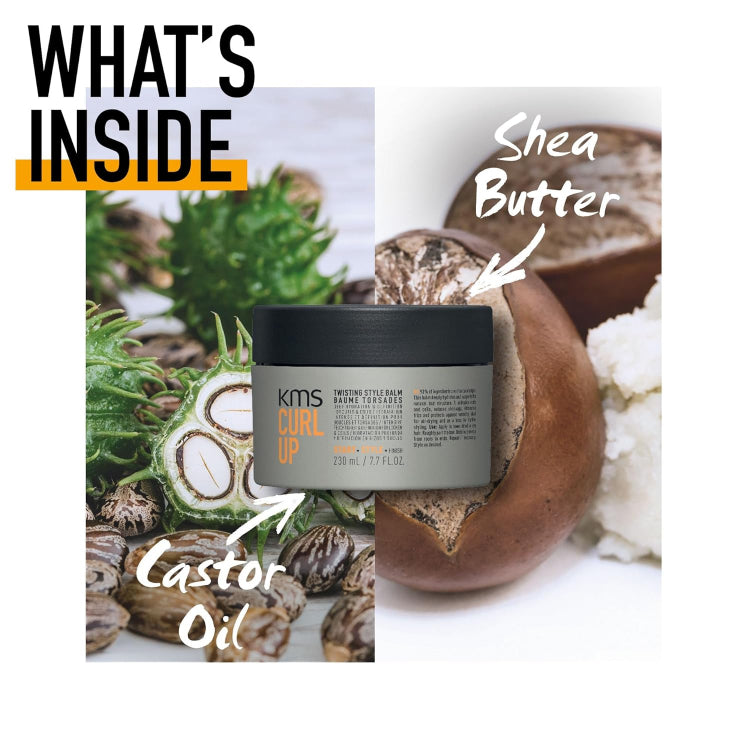 KMS CurlUp Twisting Style Balm 230ml x1 - On Line Hair Depot