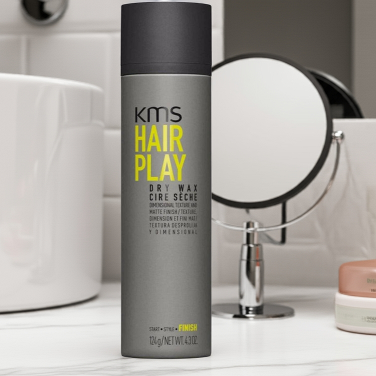 KMS Hair Play Dry Wax 150ml - On Line Hair Depot