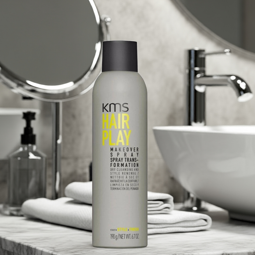 KMS Hair Play Makeover Spray 250ml - On Line Hair Depot