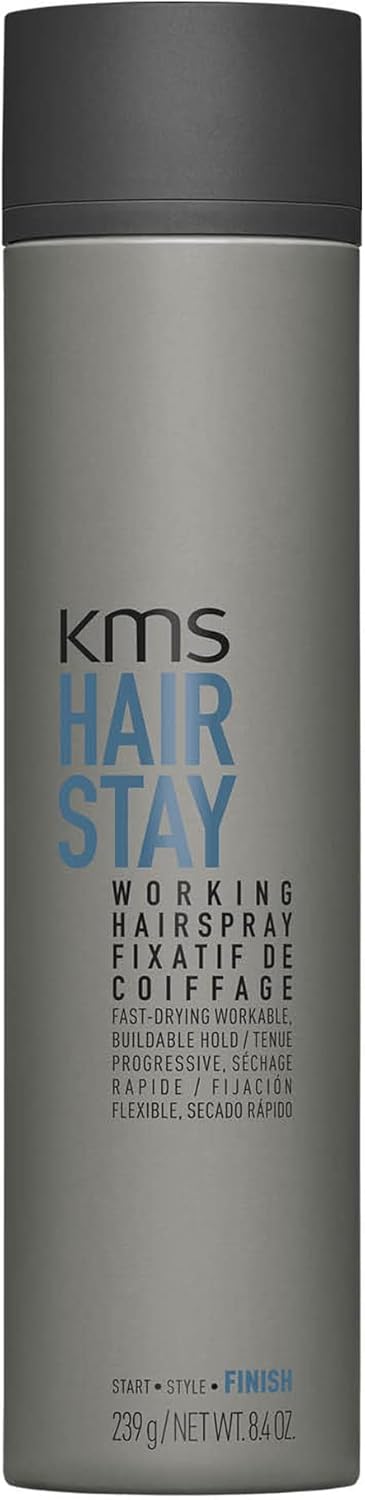 KMS HairStay Working Hairspray 300ml - On Line Hair Depot