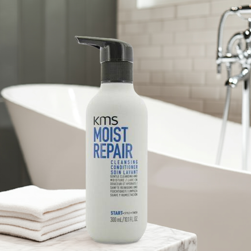 KMS Moist Repair Cleansing Conditioner 250ml - On Line Hair Depot