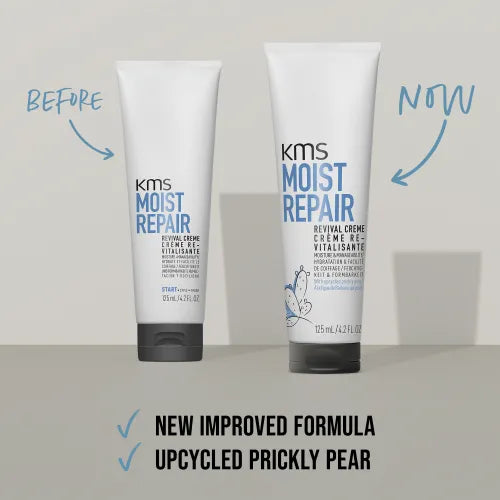 KMS Moist repair Revival Creme 125ml x 2 - On Line Hair Depot