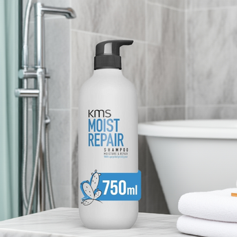 KMS Moistrepair Shampoo 750ml - On Line Hair Depot