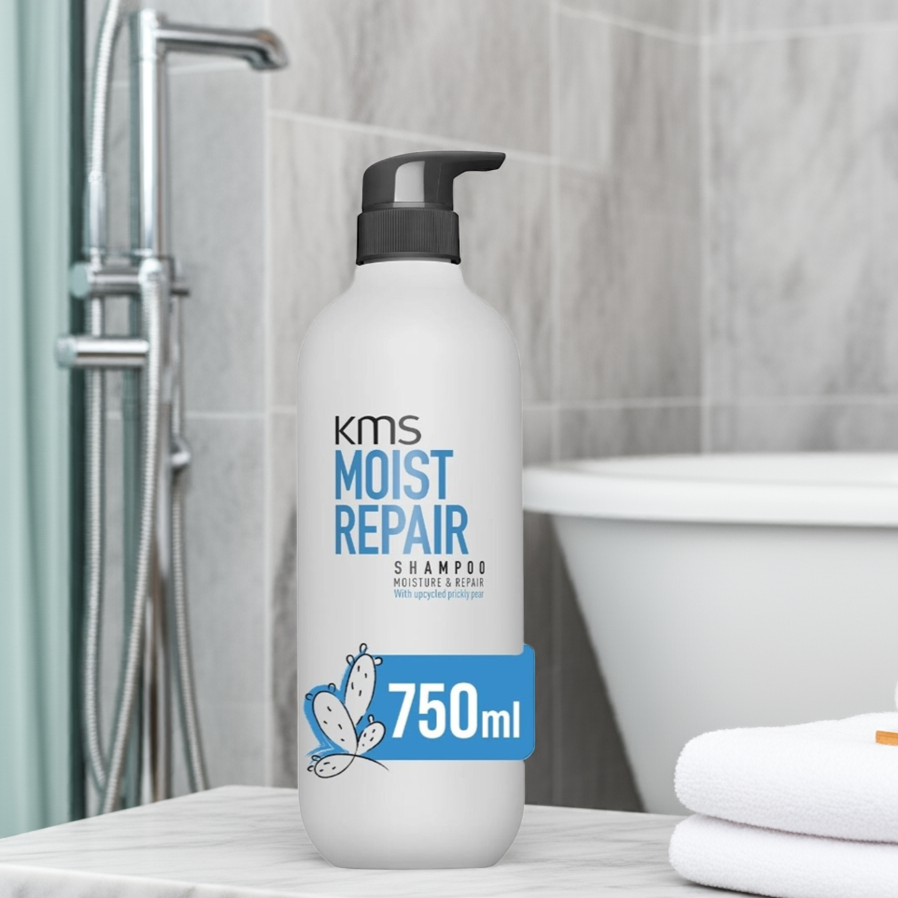 KMS Moistrepair Shampoo 750ml - On Line Hair Depot