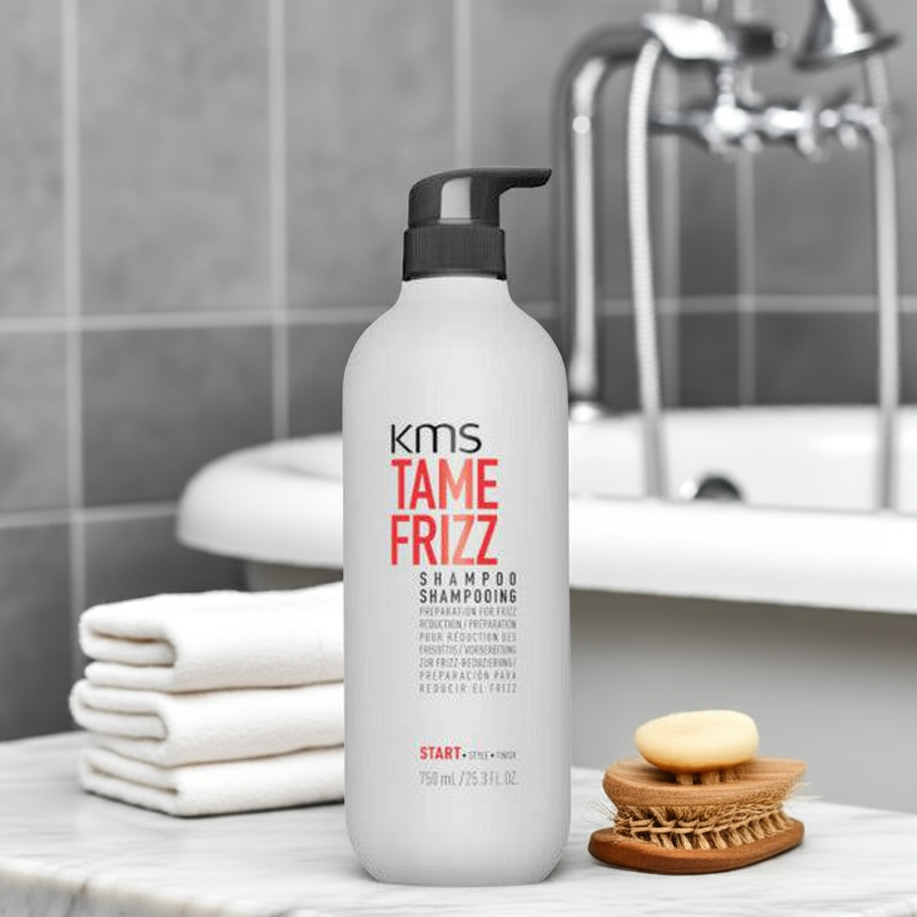KMS Tame Frizz Shampoo 750 ml - On Line Hair Depot
