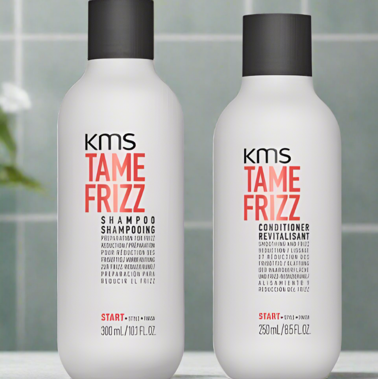 KMS Tame Frizz Shampoo and Conditioner Duo - On Line Hair Depot