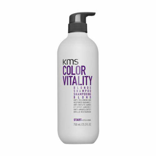 KMS Color Vitality Blonde Shampoo 750ml - On Line Hair Depot