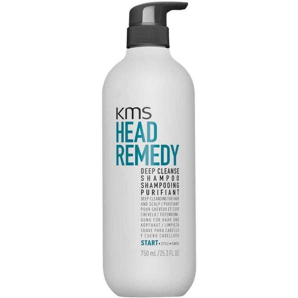 KMS Head Remedy Deep Cleanse Shampoo 750ml - On Line Hair Depot
