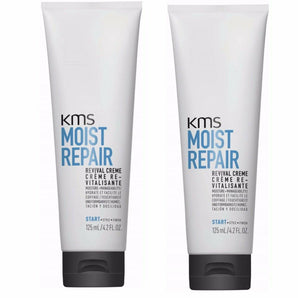 KMS Moist repair Revival Creme 125ml x 2 - On Line Hair Depot