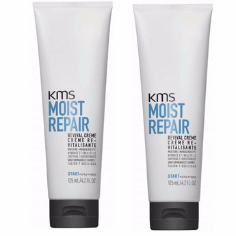 KMS Moist repair Revival Creme 125ml x 2 KMS Start - On Line Hair Depot