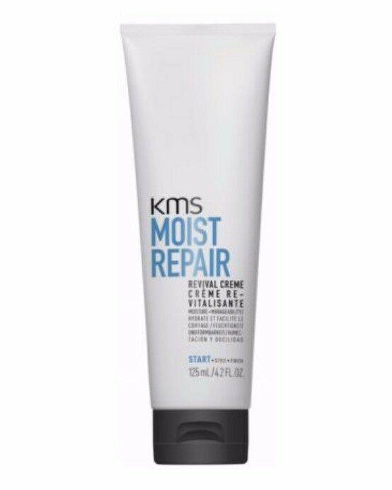 KMS Moist repair Shampoo, Conditoner and Revival Creme Trio - On Line Hair Depot