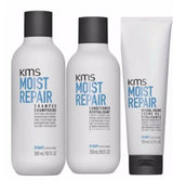 KMS Moist repair Shampoo, Conditoner and Revival Creme Trio KMS Start - On Line Hair Depot