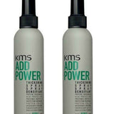 KMS AddPower thickening spray 200ml X 2 KMS Style - On Line Hair Depot