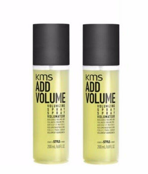 KMS Addvolume Volumizing Spray 200ml  x 2 Duo Pack KMS Style - On Line Hair Depot