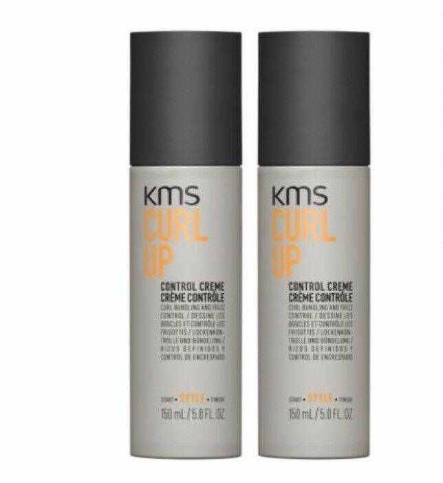 KMS Curl Up Control Creme Duo 2 x 150ml Curlup - On Line Hair Depot