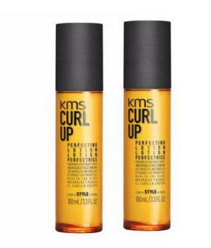 KMS Curl Up Perfecting Lotion Duo 2 x 100ml Curlup KMS Style - On Line Hair Depot