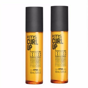 KMS Curl Up Perfecting Lotion Duo 2 x 100ml Curlup KMS Style - On Line Hair Depot