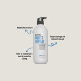 KMS Moist Repair Shampoo and Conditioner 750ml Duo Pack - On Line Hair Depot