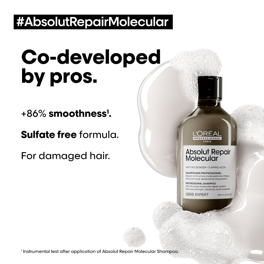Loreal Absolut Repair Molecular Shampoo - On Line Hair Depot