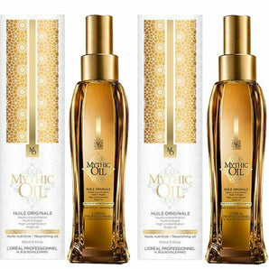 Loreal Professionnel Mythic Oil Nourishing Hule Originale For All Hair Types 100ml x 2 L'Oréal Professionnel - On Line Hair Depot