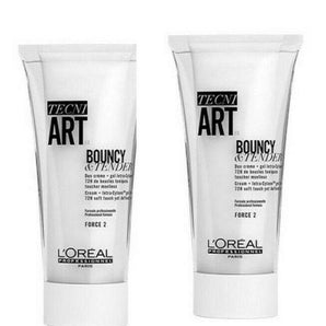 Loreal Professionnel Tecni.Art Bouncy & Tender Curl 2 2 x 150ml Professionnel Dual Stylers - On Line Hair Depot