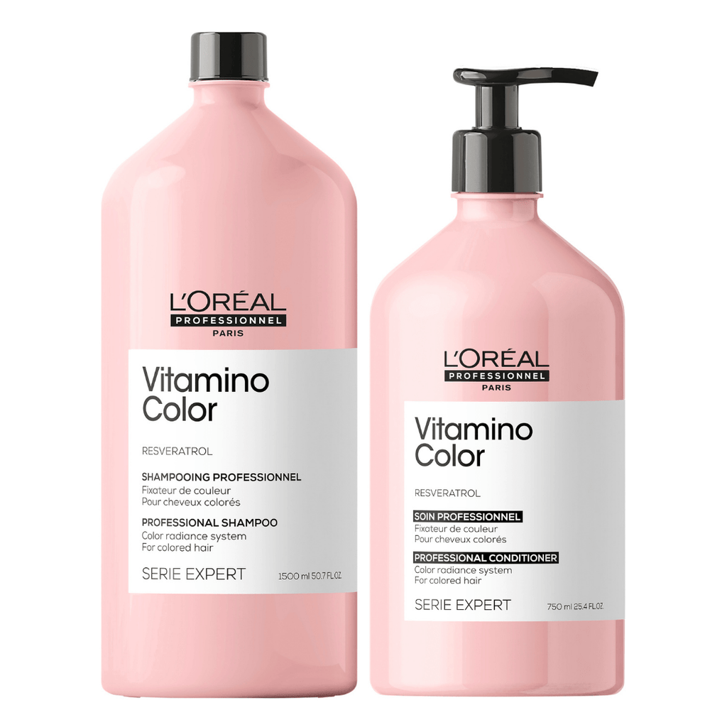 Loreal Vitamino Color Shampoo and Conditioner Duo - On Line Hair Depot