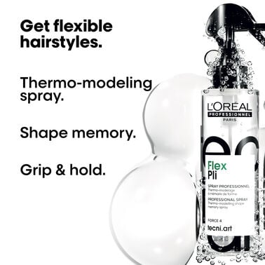 Loreal Tecni.art Flex Pli Shaper thermo-modelling spray - On Line Hair Depot
