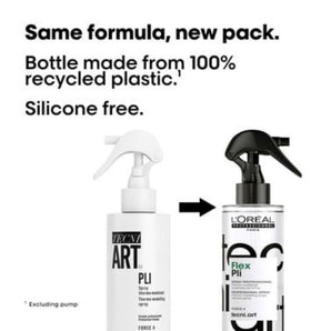 Loreal Tecni.art Flex Pli Shaper thermo-modelling spray - On Line Hair Depot