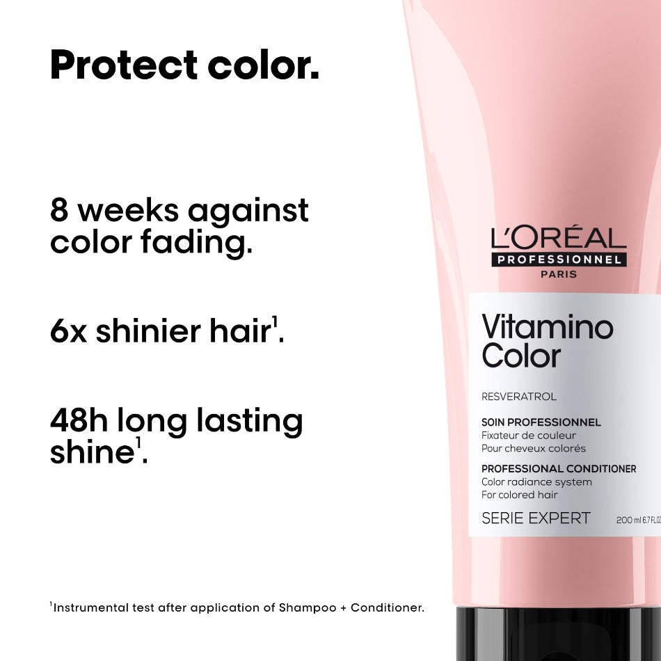 Loreal Vitamino Color Shampoo and Conditioner, Color Duo Pack - On Line Hair Depot
