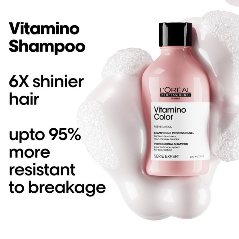 Loreal Vitamino Color Shampoo and Conditioner, Color Duo Pack - On Line Hair Depot