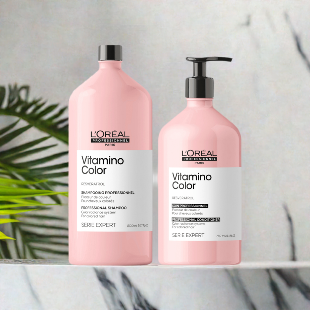 Loreal Vitamino Color Shampoo and Conditioner Duo - On Line Hair Depot