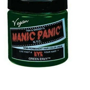 Manic Panic Classic Hair Dye Color Green Envy Vegan 118ml Manic-Panic Manic Panic - On Line Hair Depot