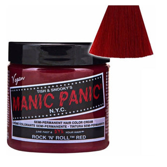 MANIC PANIC -- Rock n Roll Red -- HAIR DYE  118 ML Manic Panic - On Line Hair Depot