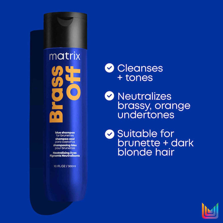 Matrix Brass Off Blue Toning Shampoo - On Line Hair Depot