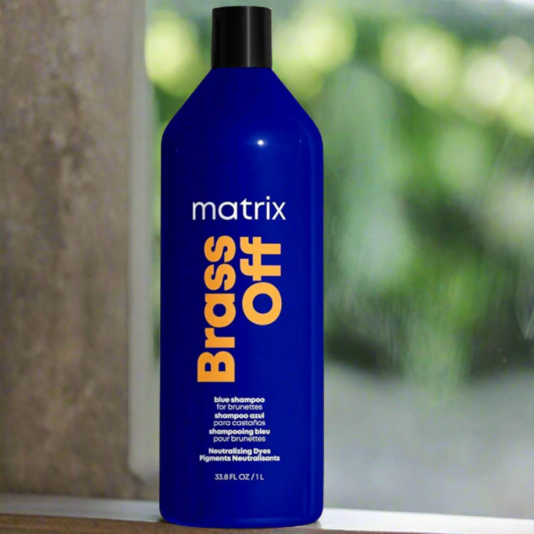Matrix Brass Off Blue Toning Shampoo - On Line Hair Depot
