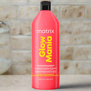 Matrix Glow Mania Color Protecting Shampoo & Conditioner - On Line Hair Depot