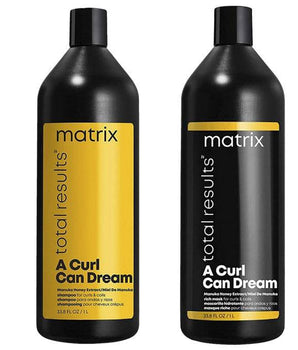 Matrix Total Results A Curl Can Dream Shampoo and Rich Mask 1000ml 1 Litre Duo Matrix Total Results - On Line Hair Depot