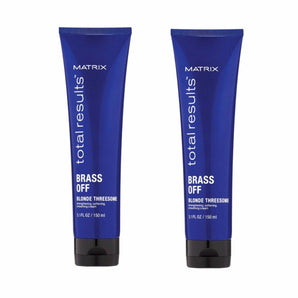 Matrix Total Results Brass Off Blonde Threesome Duo  150ml x 2 Matrix Total Results - On Line Hair Depot