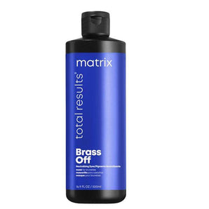 Matrix Total Results Brass Off Custom Neutralization Mask for orange tones 500ml Matrix Total Results - On Line Hair Depot