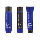Matrix Total Results Brass Off trio pack shampoo,conditioner,smoothing cream Matrix Total Results - On Line Hair Depot