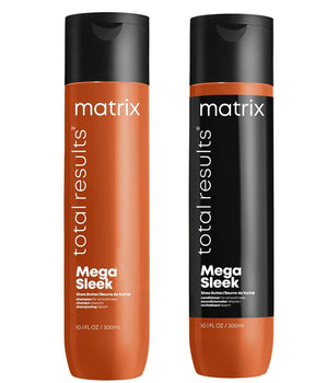 Matrix Total Results Mega Sleek Shea Butter Shampoo & Conditioner 300ml Duo Matrix Total Results - On Line Hair Depot