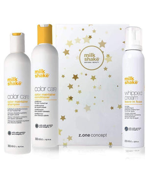 Milk Shake Colour Care Trio Shampoo Conditioner & Whipped Cream Leave in Foam Milk_Shake Hair Care - On Line Hair Depot