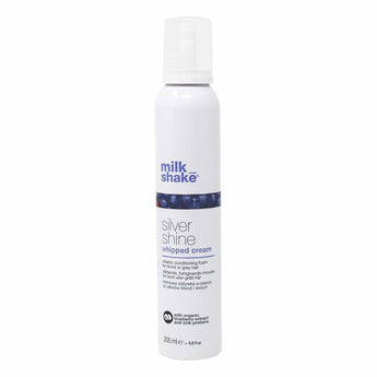 Milk Shake Silver Shine  Whipped Cream Conditioning Mousse Blonde or grey Milk_Shake Hair Care - On Line Hair Depot