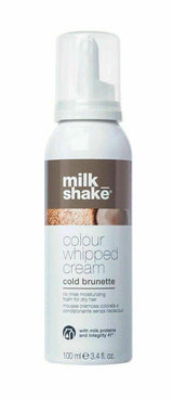 Milk Shake Colour Whipped Cream Cold Brunette 100ml no rinse Coloured Foam Milk_Shake Styling - On Line Hair Depot