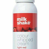 Milk Shake Colour Whipped Cream Light Red 100ml no rinse Coloured Foam Milk_Shake Styling - On Line Hair Depot