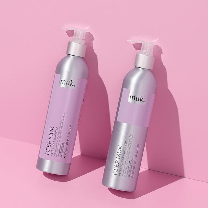 Deep Muk Ultra Soft Shampoo & Conditioner 300ml Duo - On Line Hair Depot