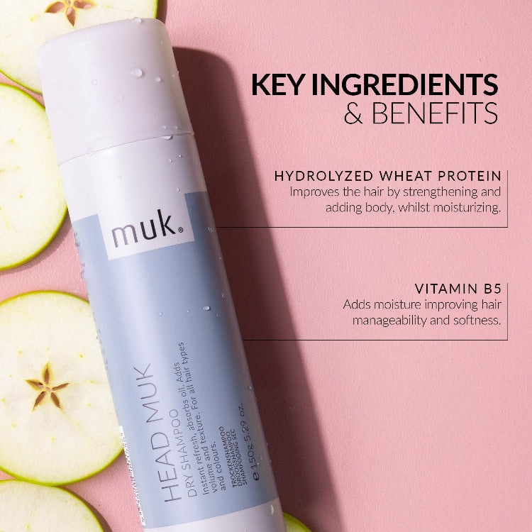 Head muk Dry Shampoo 150g - On Line Hair Depot