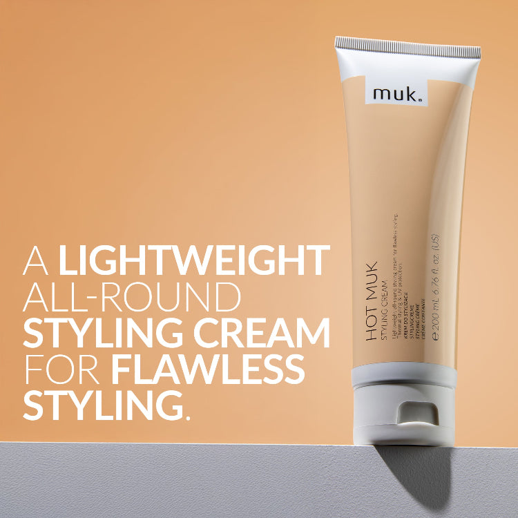 Hot muk Styling Cream 200ml - On Line Hair Depot