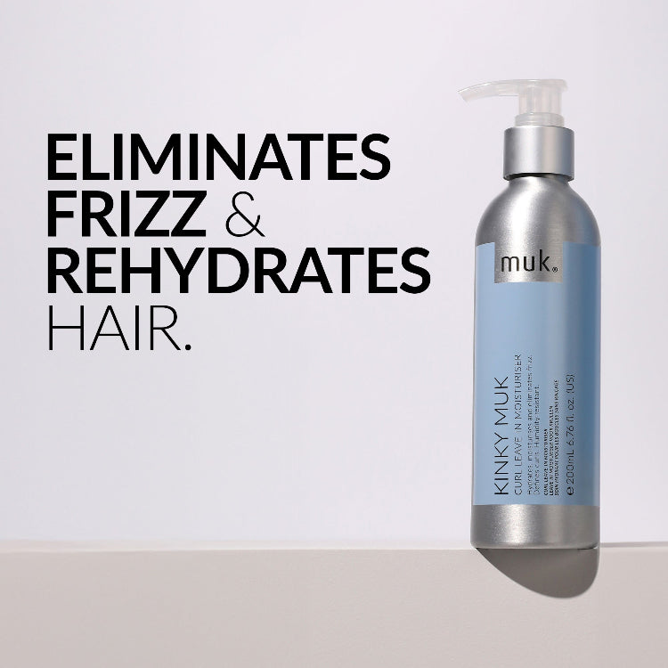 Kinky muk Curl Leave In Moisturiser 200ml - On Line Hair Depot